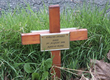 STOKES [nee Wilkinson], Evelyn:  Last resting place
