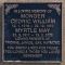 MONGER, Cedric William and Myrtle May (née PRICE): Commemorative Plaque at Portarlington Cemetery, Victoria, Australia